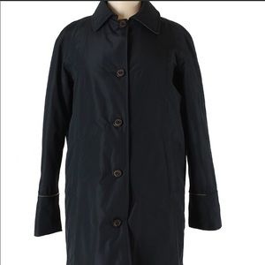 Dark Navy Barbour Coat